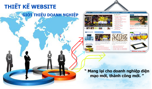 Thiết kế Website giới thiệu công ty, doanh nghiệp, tổ chức